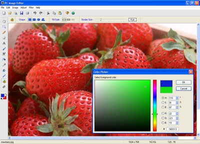 PC Image Editor 3.65 screenshot
