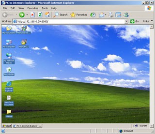 PC-in-IE 4.2 screenshot