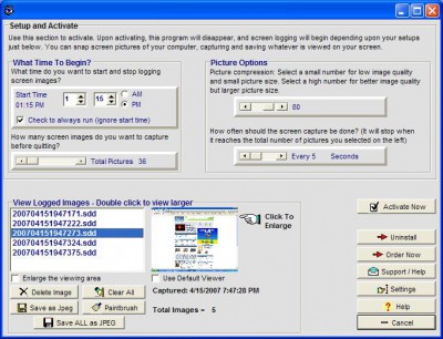 PC Spy 2.46c screenshot PC Spy 2.46c screenshot