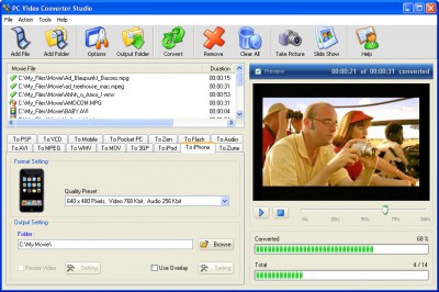 PC Video Converter Studio 4.6 screenshot PC Video Converter Studio 4.6 screenshot