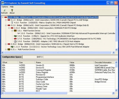 PCI Explorer 1.0 screenshot