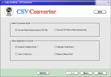 PD-CSV Converter 1.1 screenshot PD-CSV Converter 1.1 screenshot