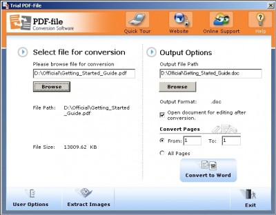 PDF-File PDF Converter to Convert PDFs 1.0 screenshot PDF-File PDF Converter to Convert PDFs 1.0 screenshot
