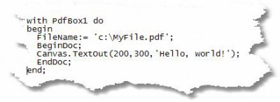 PDF In-The-Box for Delphi 3.11 screenshot
