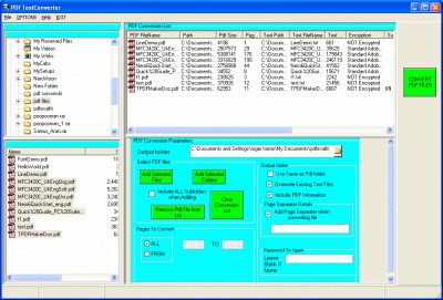 PDF Text Converter 1.2.5 screenshot PDF Text Converter 1.2.5 screenshot