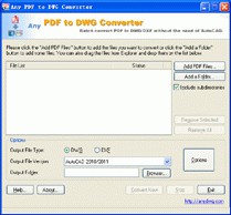 PDF to DXF Converter 6.6 6.6 screenshot PDF to DXF Converter 6.6 6.6 screenshot