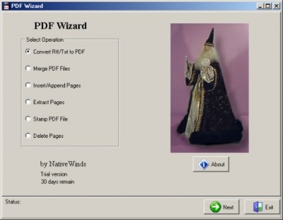 PDF Wizard 1.3.1 screenshot