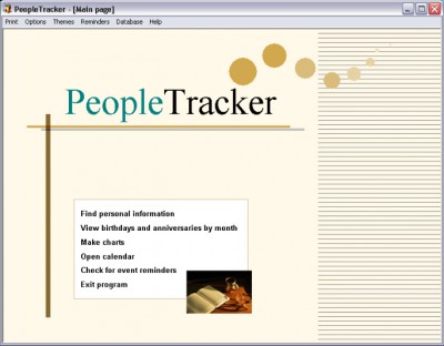 PeopleTracker 2.0 screenshot