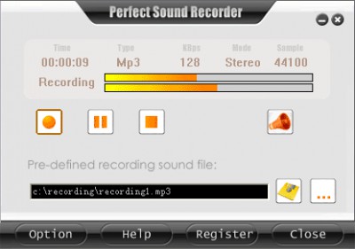 Perfect Sound Recorder Pro 6.6.8 screenshot