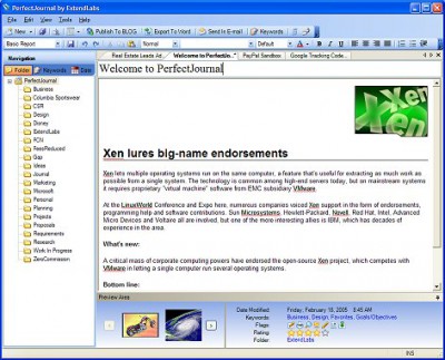 PerfectJournal - Journaling and Blogging in One 1.0.6 screenshot PerfectJournal - Journaling and Blogging in One 1.0.6 screenshot