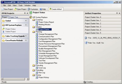 PersonalPMO 1.0.3.7 screenshot PersonalPMO 1.0.3.7 screenshot
