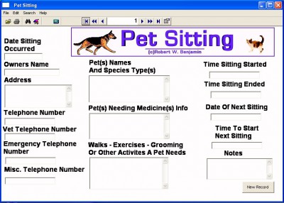 Pet Sitting 5.0 screenshot