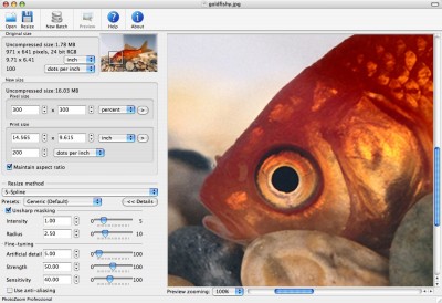PhotoZoom Professional for Mac 1.2.8 screenshot PhotoZoom Professional for Mac 1.2.8 screenshot