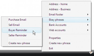 Phrase Express SE 2.01.52 screenshot