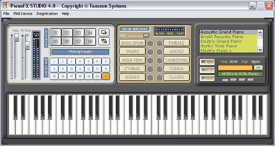 PianoFX STUDIO 4.0 screenshot PianoFX STUDIO 4.0 screenshot