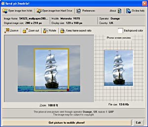 pic2mobile 3.1 screenshot pic2mobile 3.1 screenshot