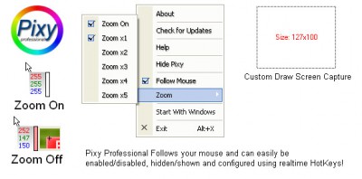 Pixy Professional 4 screenshot Pixy Professional 4 screenshot
