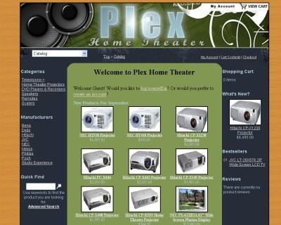 Plex Home Theater Systems 1.00 screenshot