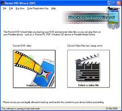 Pocket DVD Wizard 5.1 screenshot Pocket DVD Wizard 5.1 screenshot