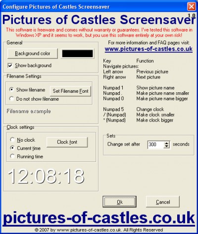 POFC Castles Screensaver 1.3 screenshot POFC Castles Screensaver 1.3 screenshot