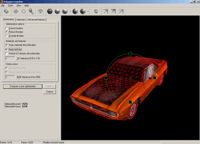 Polygon Cruncher for 3D Photo Browser 7.0 screenshot