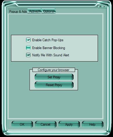 Popups Nuker 1.6.0.2 screenshot