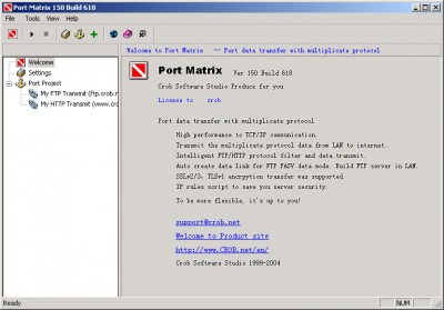 Port Matrix 1.50 screenshot Port Matrix 1.50 screenshot