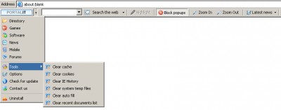 Portal IT Toolbar 2.3 screenshot