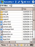 PortaWhiz FTP Client 1.0 screenshot PortaWhiz FTP Client 1.0 screenshot