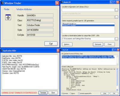 PowerBASIC Utilities Toolkit 1.04 screenshot PowerBASIC Utilities Toolkit 1.04 screenshot