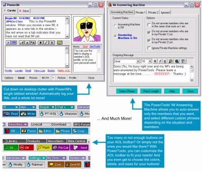 PowerTools Pro for AOL 12.0.37 screenshot