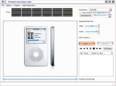 PQ DVD to iPod Video Converter Suite Bui 2.5.6 screenshot PQ DVD to iPod Video Converter Suite Bui 2.5.6 screenshot