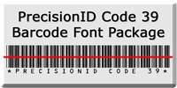 PrecisionID Code 3 of 9 Barcode Fonts 3.0 screenshot