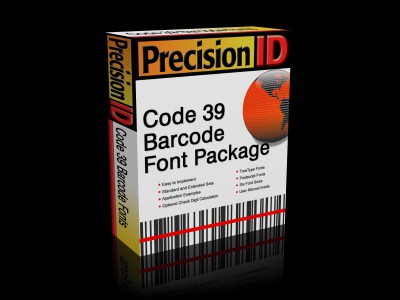 PrecisionID Code 39 Barcode Font Package 4.0 screenshot