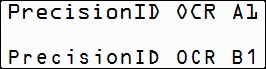 PrecisionID OCR-A and OCR-B Fonts 2.1 screenshot PrecisionID OCR-A and OCR-B Fonts 2.1 screenshot