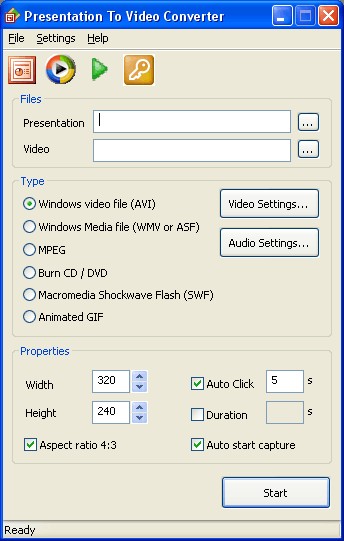 Presentation to Video Converter 4.8 screenshot Presentation to Video Converter 4.8 screenshot