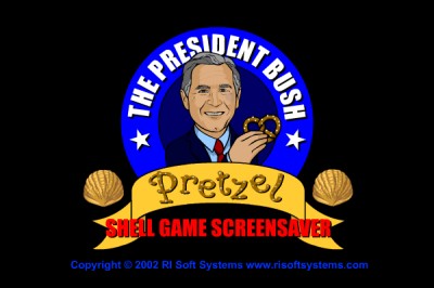 President Bush Pretzel Shell Game 1.0.1 screenshot