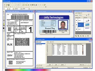 Print Studio ID Badge Maker Software 2E screenshot