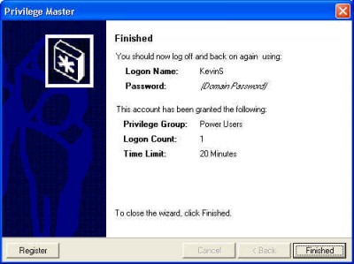 Privilege Master 1.0 screenshot Privilege Master 1.0 screenshot