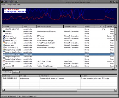 Process Supervisor 1.02 screenshot