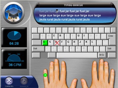 Computer Typing Speed on Typing Tutor 1 46 Free Download  Complete And Fully Interactive Typing