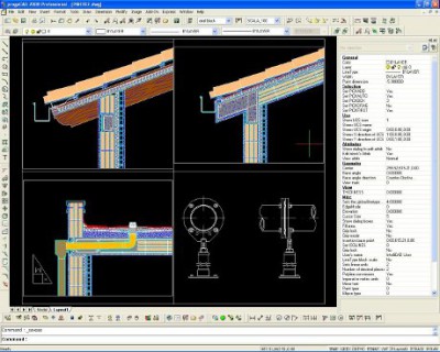 progeCAD Professional 2009 DWG CAD 9.0.28.10 screenshot