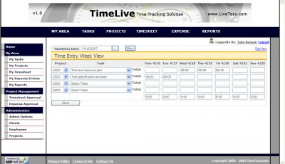Project Management 5.6m2 screenshot