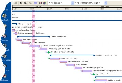 Project Planner PE lite 4.7 screenshot Project Planner PE lite 4.7 screenshot