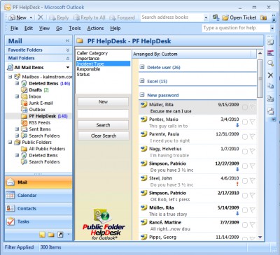 Public Folder HelpDesk 11.3 screenshot