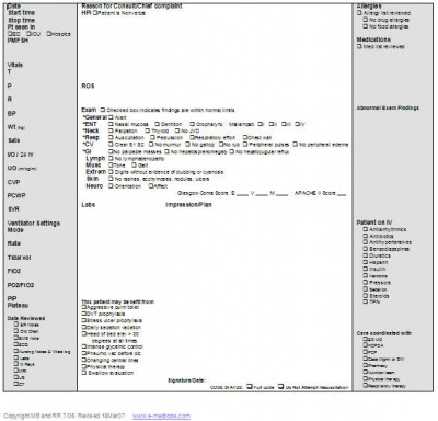 Pulmonary Critical Care Follow Up Note 2 screenshot