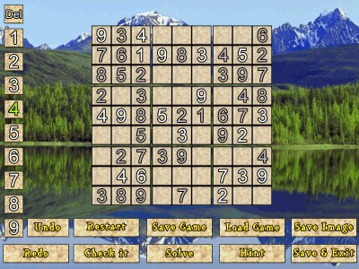 Pure Sudoku Deluxe 1.11 screenshot Pure Sudoku Deluxe 1.11 screenshot