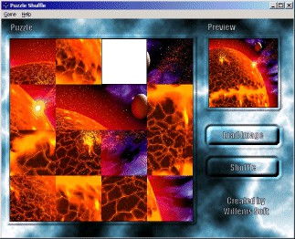 Puzzle Shuffle 1.1 screenshot Puzzle Shuffle 1.1 screenshot