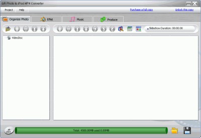 QR Photo to iPod MP4 Converter 1.0.1 screenshot QR Photo to iPod MP4 Converter 1.0.1 screenshot