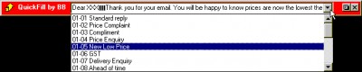 QuickFill by BB 1.0.0 screenshot QuickFill by BB 1.0.0 screenshot